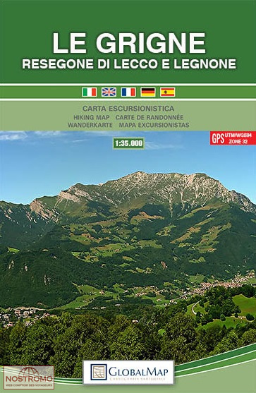 LE GRIGNE | carte de randonnée GlobalMap