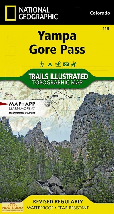 YAMPA - GORE PASS | National Geographic hiking map