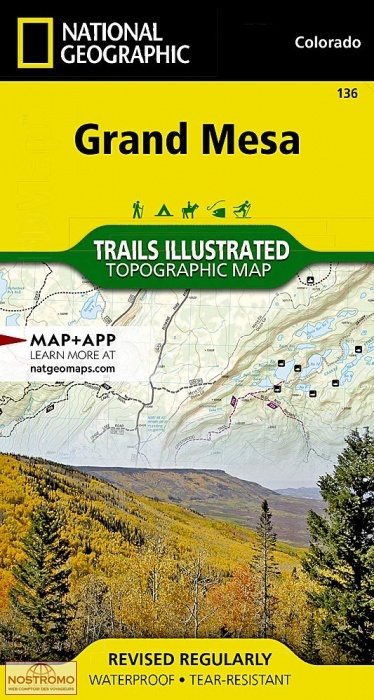 GRAND MESA | National Geographic hiking map