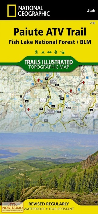 PAIUTE ATV TRAIL | National Geographic hiking map