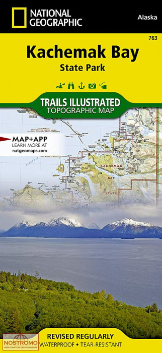 KACHEMAK BAY | National Geographic hiking map