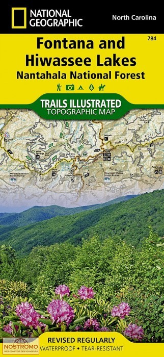 FONTANA & HIWASSEE LAKES | National Geographic  hiking map