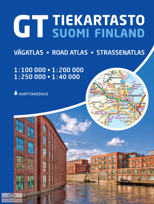 FINLAND | Karttakeskus road atlas