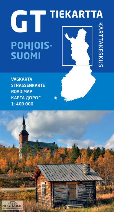 FINLANDE NORD | carte touristique Karttakeskus