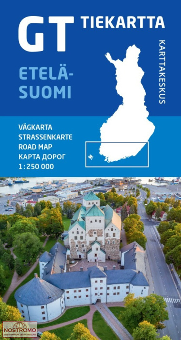 FINLANDE SUD | carte touristique Karttakeskus