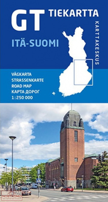 FINLANDE EST | carte touristique Karttakeskus
