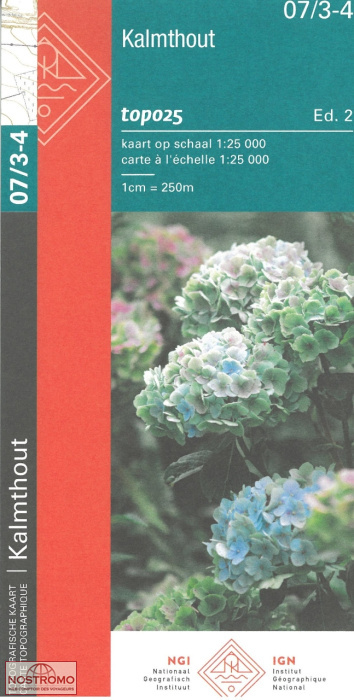 07/3-4 KALMTHOUT | NGI/IGN topographical map