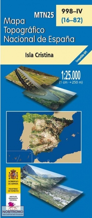 0998-4 ISLA CRISTINA | carte topographique CNIG