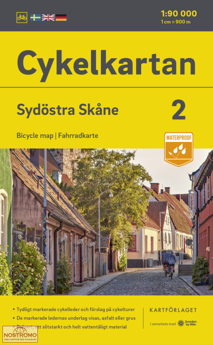 02 SYDÖSTRA SKÅNE | Kartförlaget cycling map