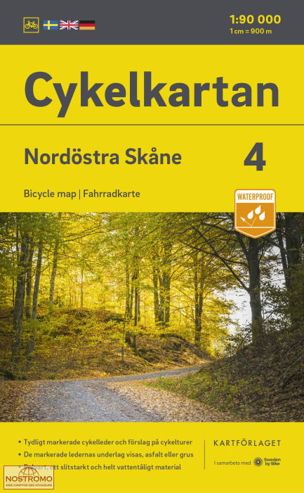 04 NORDÖSTRA SKÅNE | Kartförlaget cycling map