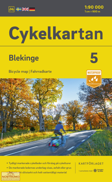 05 BLEKINGE | Kartförlaget cycling map