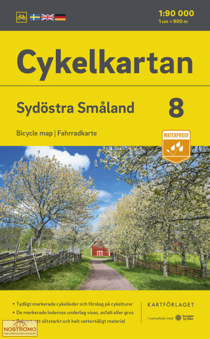 08 SYDÖSTRA SMÅLAND | Kartförlaget cycling map