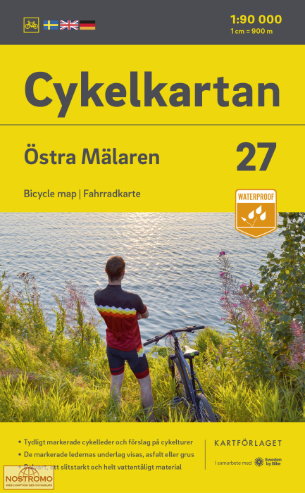 27 ÖSTRA MÄLAREN | Kartförlaget cycling map