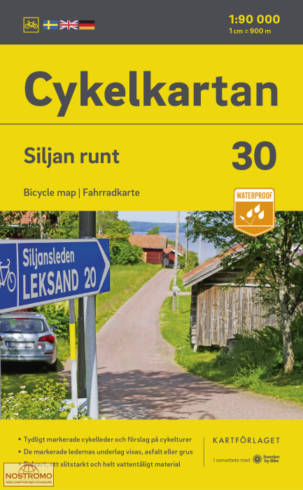 30 SILJAN RUNT | Kartförlaget cycling map