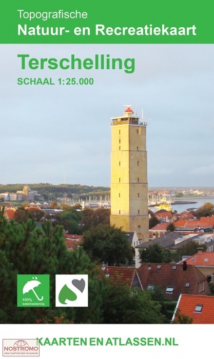 2030 - TERSCHELLING | carte topographique K&A
