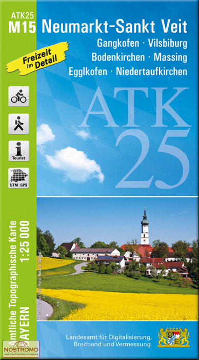 ATK25 - M15 NEUMARKT-SANKT VEIT | LDBV hiking map