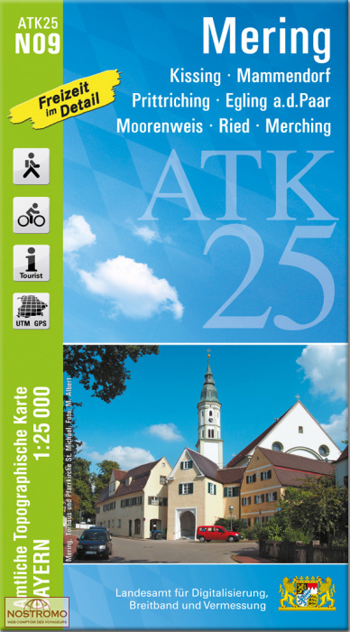 ATK25 - N09 MERING | LDBV hiking map