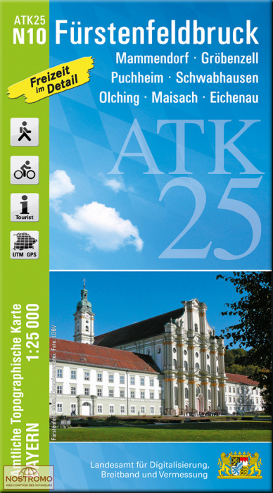 ATK25 - N10 FÜRSTENFELDBRUCK | LDBV hiking map