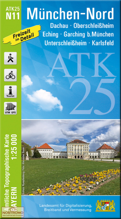 ATK25 - N11 MÜNCHEN-NORD | LDBV hiking map