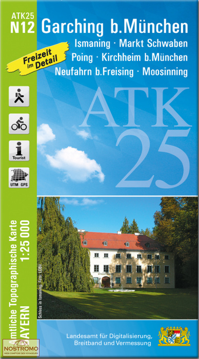 ATK25 - N12 GARCHING | LDBV hiking map