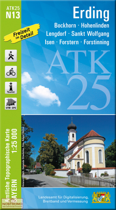 ATK25 - N13 ERDING | LDBV hiking map