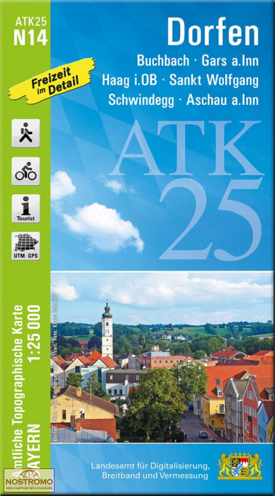 ATK25 - N14 DORFEN | LDBV hiking map