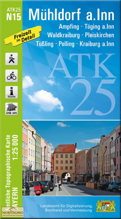 ATK25 - N15 MÜHLDORF AM INN | LDBV hiking map