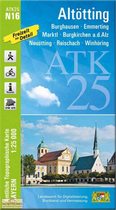ATK25 - N16 ALTÖTTING | LDBV hiking map
