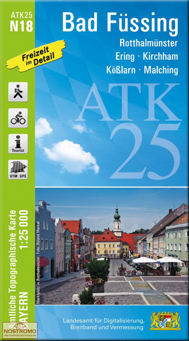 ATK25 - N18 BAD FÜSSING | LDBV hiking map