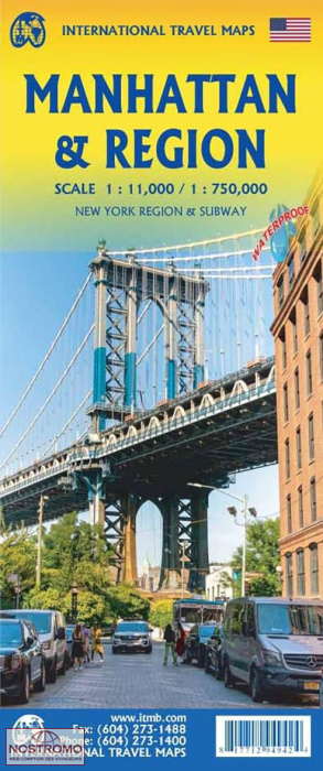 MANHATTAN & NEW YORK STATE | plan de ville ITMB