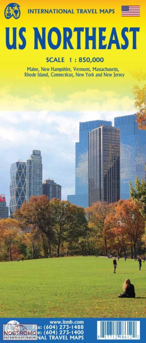 USA NORTHEAST | ITMB travel map