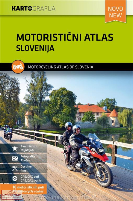 SLOVENIA | Kartografija road atlas