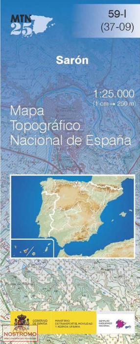 059-1 SARÓN | CNIG topographical map