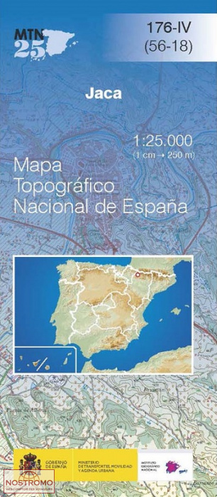 176-4 JACA | carte topographique CNIG