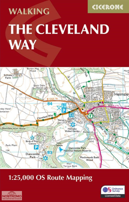 CLEVELAND WAY | cartes de randonnée Cicerone
