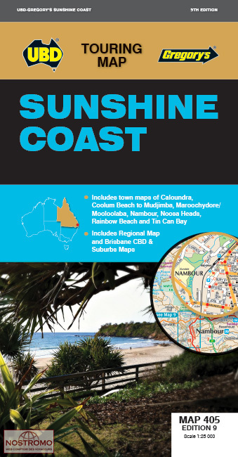 SUNSHINE COAST | Ubd Gregorys road map