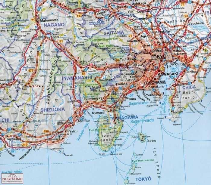 Carte routière n° 802 - Japon | Michelin