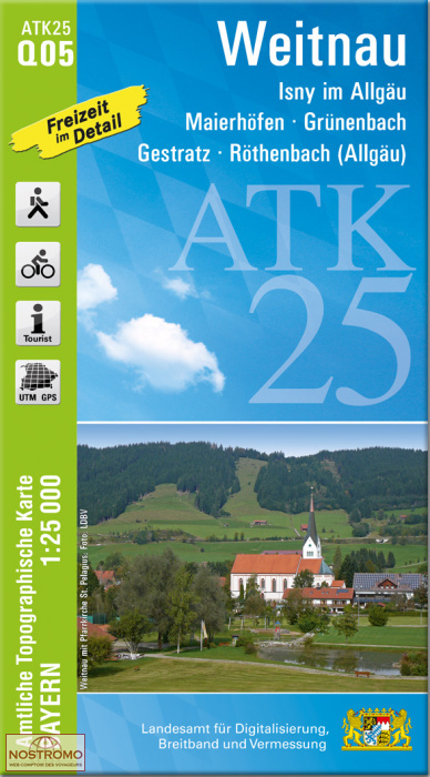 ATK25 - Q05 WEITNAU | LDBV hiking map