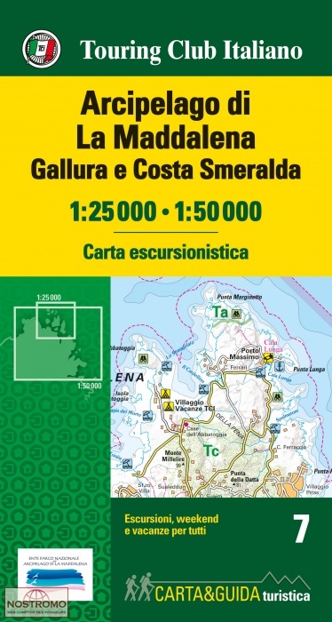 ARCIPELAGO DE LA MADDALENA | TCI travel map