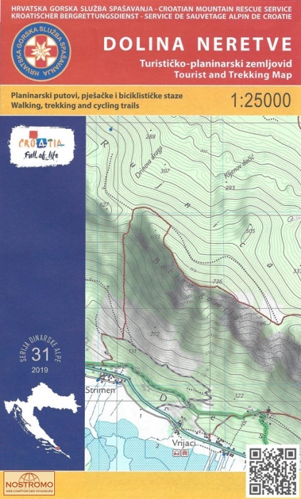 31 DOLINA NERETVE | HGSS hiking map