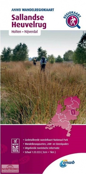 SALLANDSE HEUVELRUG | ANWB hiking map