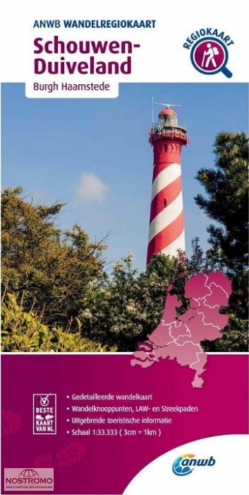SCHOUWEN-DUIVELAND | ANWB hiking map