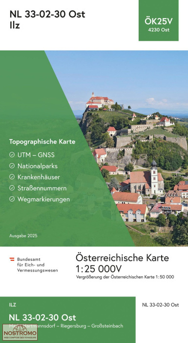 4230-OST ILZ | BEV topographical map