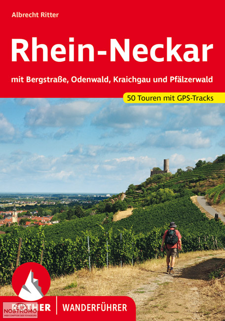 RHEIN-NECKAR | guide de randonnée Rother