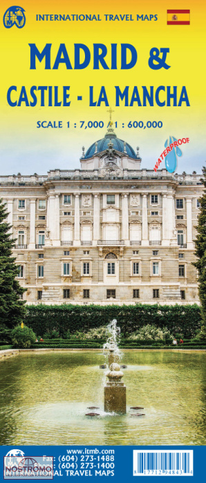 MADRID - CASTILLA-LA MANCHA | ITMB travel map