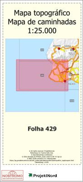 429 CASCAIS | carte topographique Projektnord