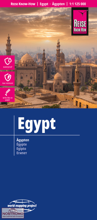 EGYPT | Reise Know-How road map