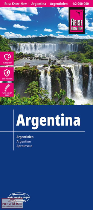 ARGENTINE | carte routière Reise Know-How
