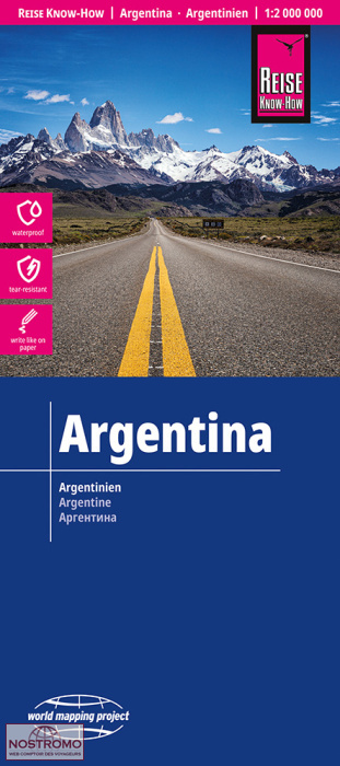 ARGENTINA | Reise Know-How road map