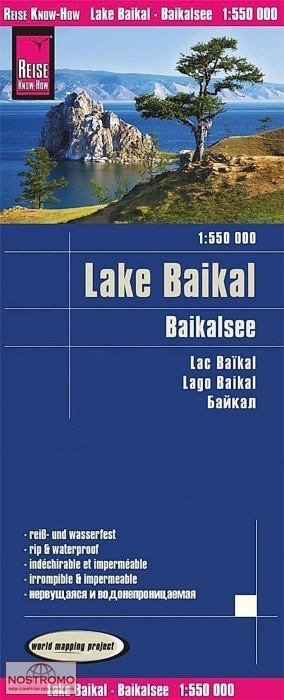 LAC BAÏKAL | carte routière Reise Know-How
